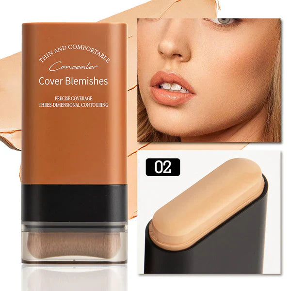 ⏳Koop 1, krijg 1 gratis🥰Hydraterende lichte foundationstick met kwas