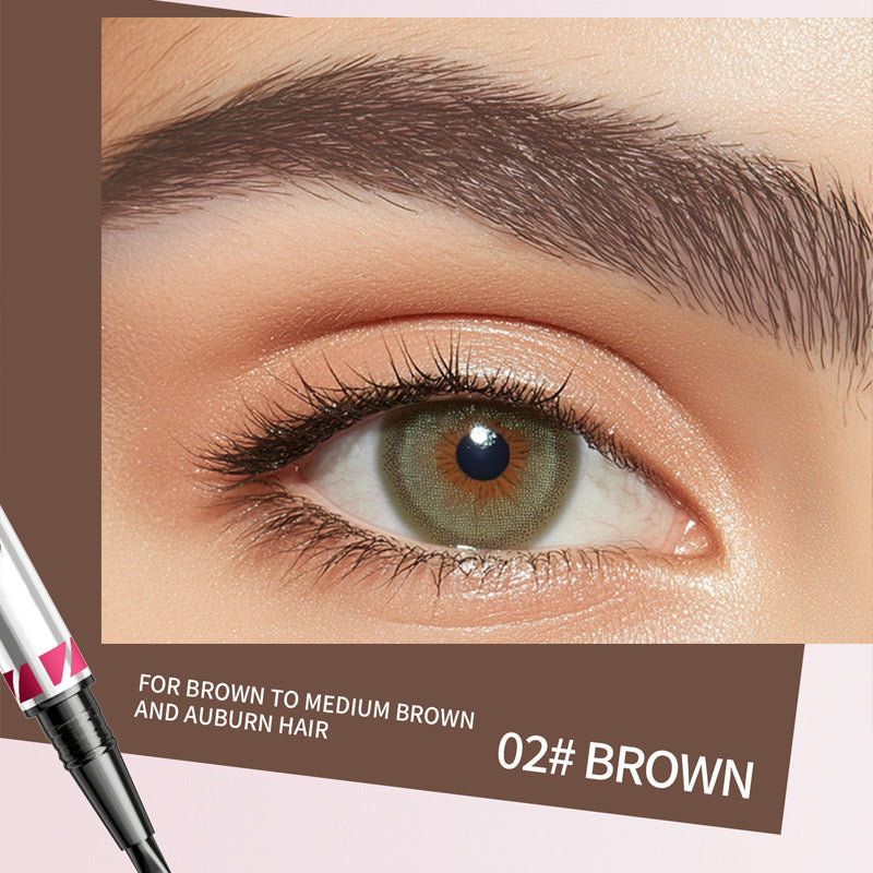 π Dubbelzijdig wenkbrauwpotlood β definieer je make-up nauwkeurig! β¨ Inclusief wimperborsteltj
