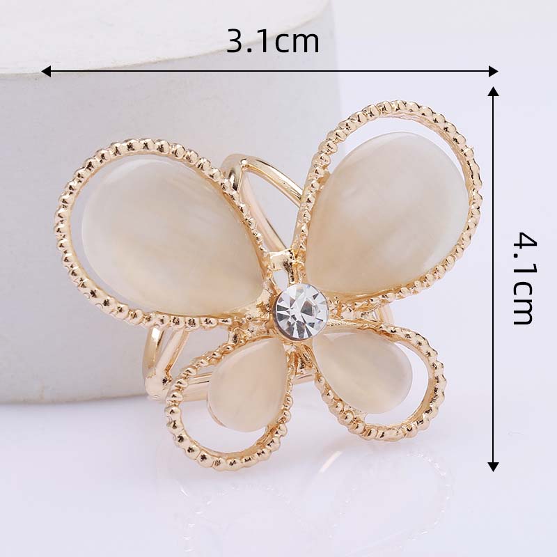 💫Koop 1 , Krijg 1 gratis✨Sjaalring met strass