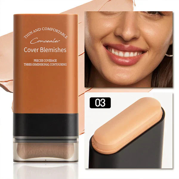 ⏳Koop 1, krijg 1 gratis🥰Hydraterende lichte foundationstick met kwas
