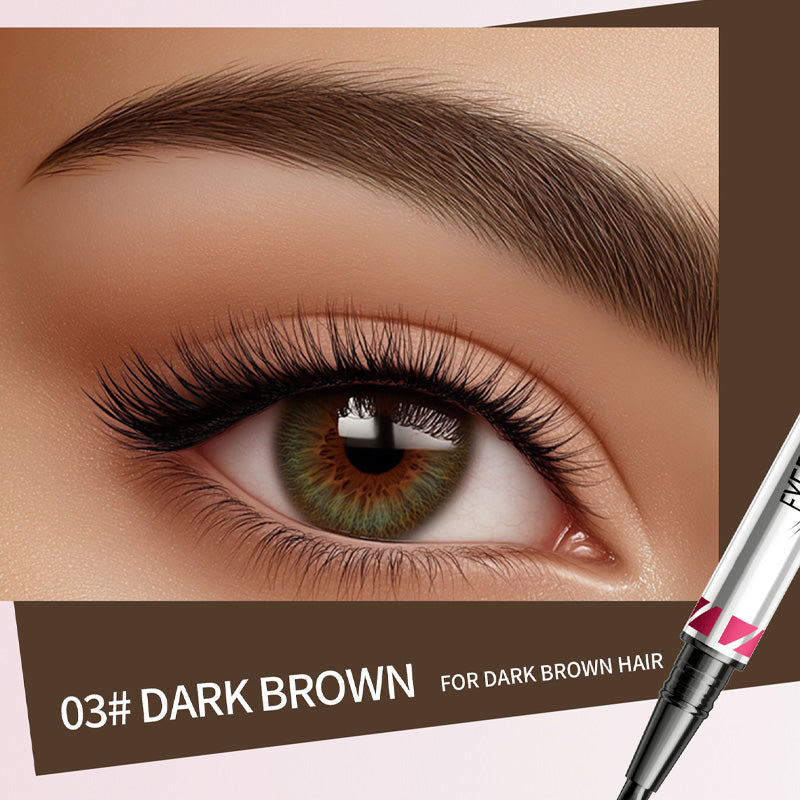 π Dubbelzijdig wenkbrauwpotlood β definieer je make-up nauwkeurig! β¨ Inclusief wimperborsteltj