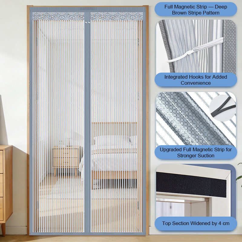 🦟 Houd ongedierte buiten – binnen 2 minuten geïnstalleerd! De magnetische gaasdeurgordijn! 🚪 Loop zo naar binnen – hij sluit automatisch vanzelf! ✨