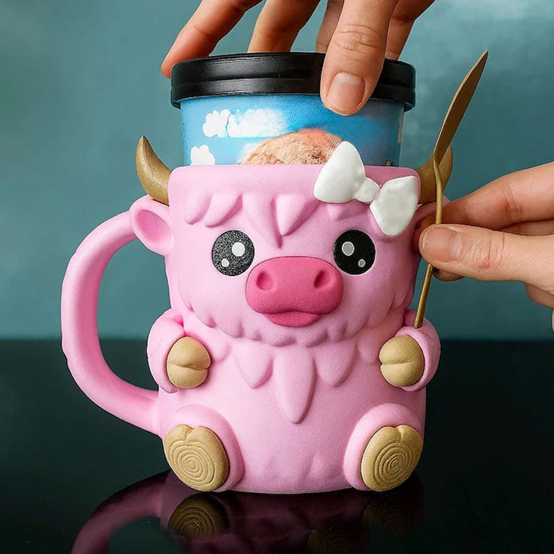 🐮 Schattige koeienkoelhouder — ‘Perfect voor het bewaren van suikerklontjes of andere drankaccessoires’ ❄️