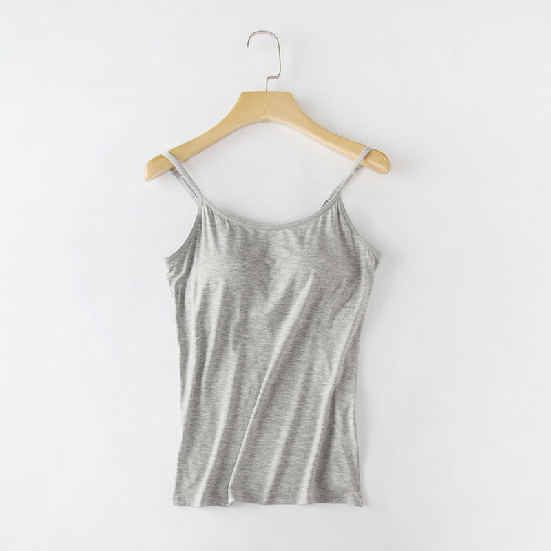 ⏳Beperkte tijd aanbieding🥰Tank met ingebouwde bh
