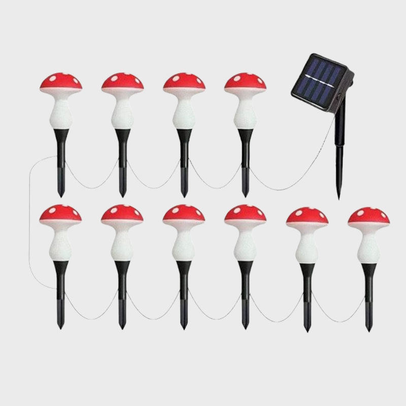 🍄☀️ Zonne-paddestoelverlichting– Verlicht uw tuin met fantasie en magie!✨
