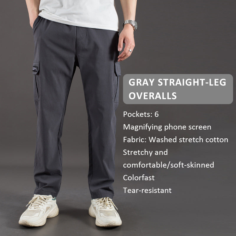 ๐ Voorjaar/Zomer Heren Stretch Cargo Broek ๐
