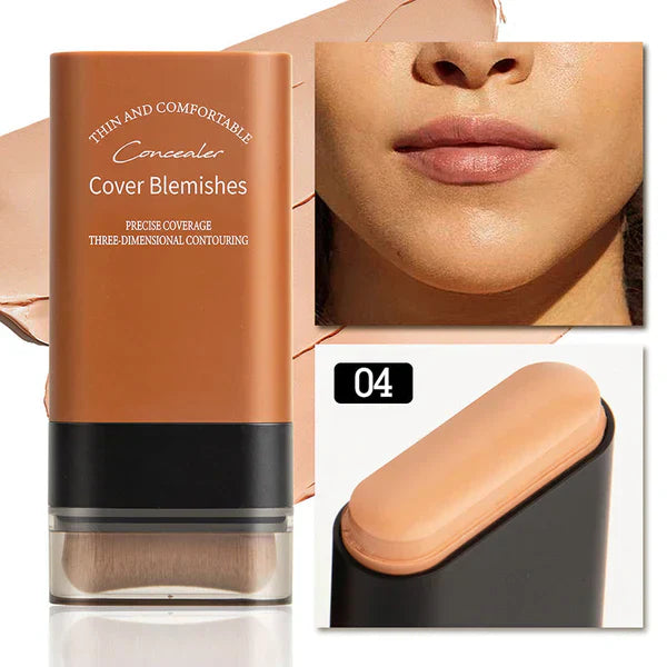 ⏳Koop 1, krijg 1 gratis🥰Hydraterende lichte foundationstick met kwas
