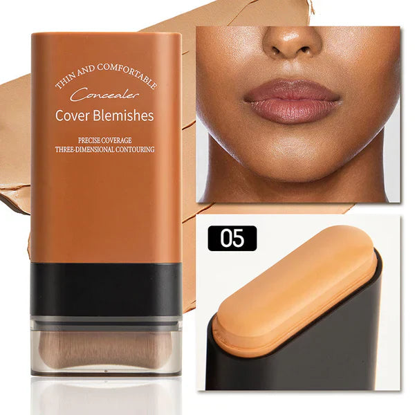 ⏳Koop 1, krijg 1 gratis🥰Hydraterende lichte foundationstick met kwas