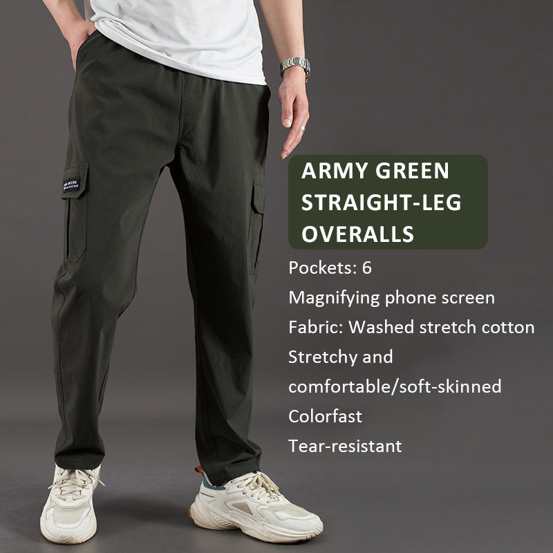 ๐ Voorjaar/Zomer Heren Stretch Cargo Broek ๐