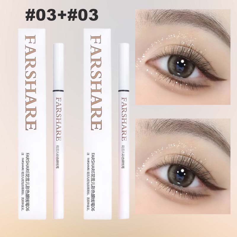 🔥Koop 1, krijg 1 gratis🌈Gekleurde eyelinerpen – Ultrafijne punt voor levendige, langdurige ooglooks