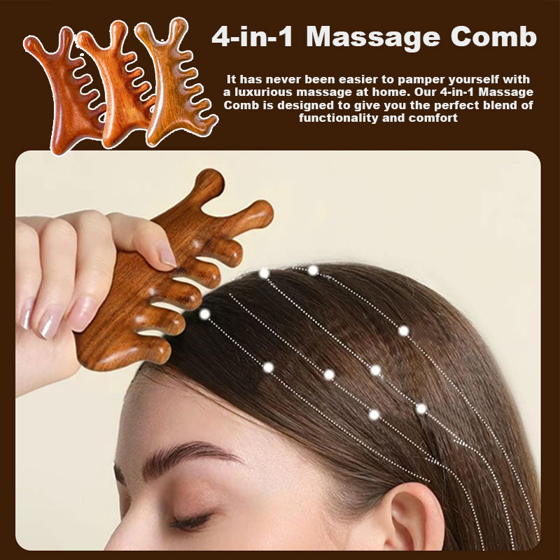 ⏳Koop 1, krijg 1 gratis💖Helpt je bloedvaten te ontlasten en je zenuwen te ontspannen✨🖐️4-in-1 massageka