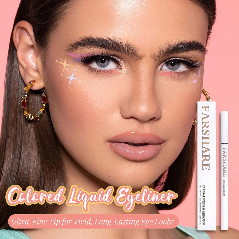 🔥Koop 1, krijg 1 gratis🌈Gekleurde eyelinerpen – Ultrafijne punt voor levendige, langdurige ooglooks