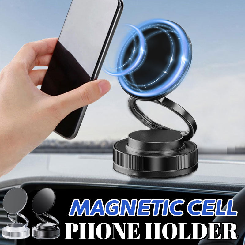 📱💫Magnetische mobiele telefoonhouder - Moeiteloos vasthouden, instelbare weergave!