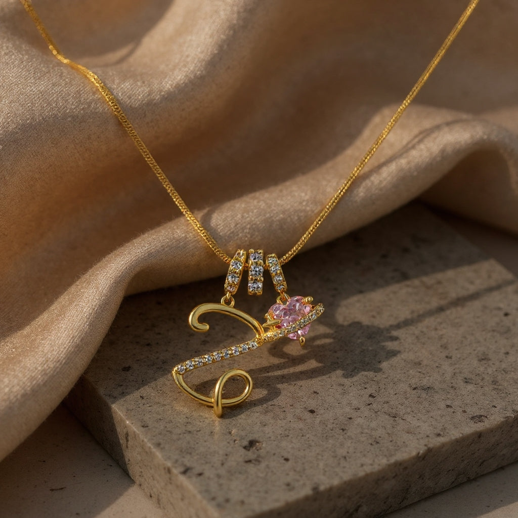 💖Onbeperkte 50% korting✨Drielaagse letter A-Z hanger ketting🎀