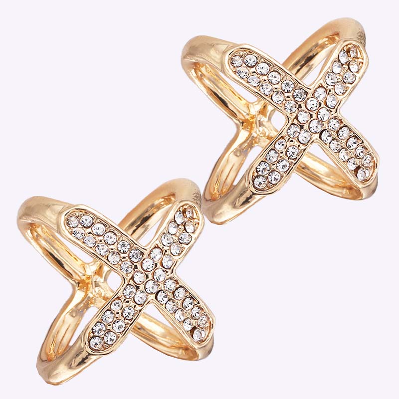 💫Koop 1 , Krijg 1 gratis✨Sjaalring met strass