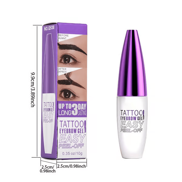 🌟Laatste dag: koop 1, krijg 1 gratis🔥Semi-permanente tatoeage wenkbrauwgel