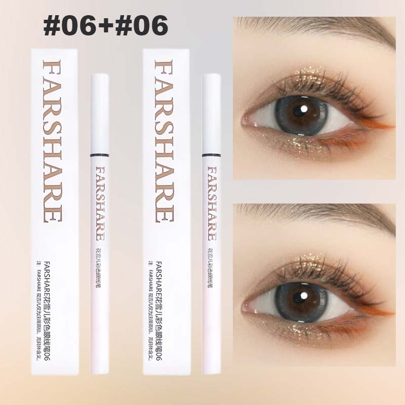 🔥Koop 1, krijg 1 gratis🌈Gekleurde eyelinerpen – Ultrafijne punt voor levendige, langdurige ooglooks