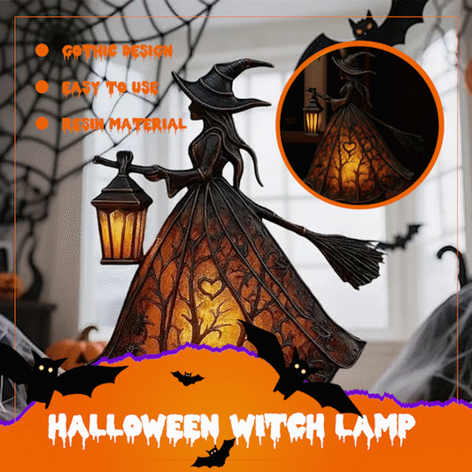 🕯 Gotische gloed voor griezelige nachten🌙Halloween Heksenlamp