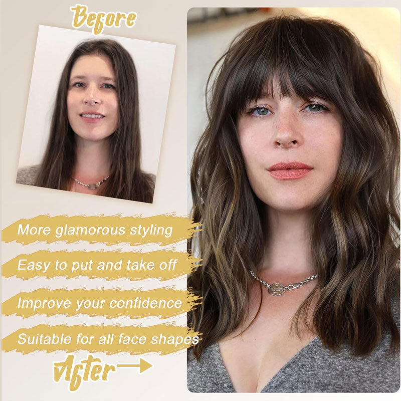 ⌛Koop deze week met 50% kortin♀️✨ Direct volume en zelfvertrouwen met onze pluizige haarpruik!