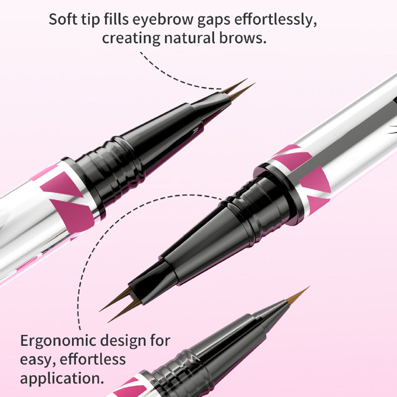 π Dubbelzijdig wenkbrauwpotlood β definieer je make-up nauwkeurig! β¨ Inclusief wimperborsteltj