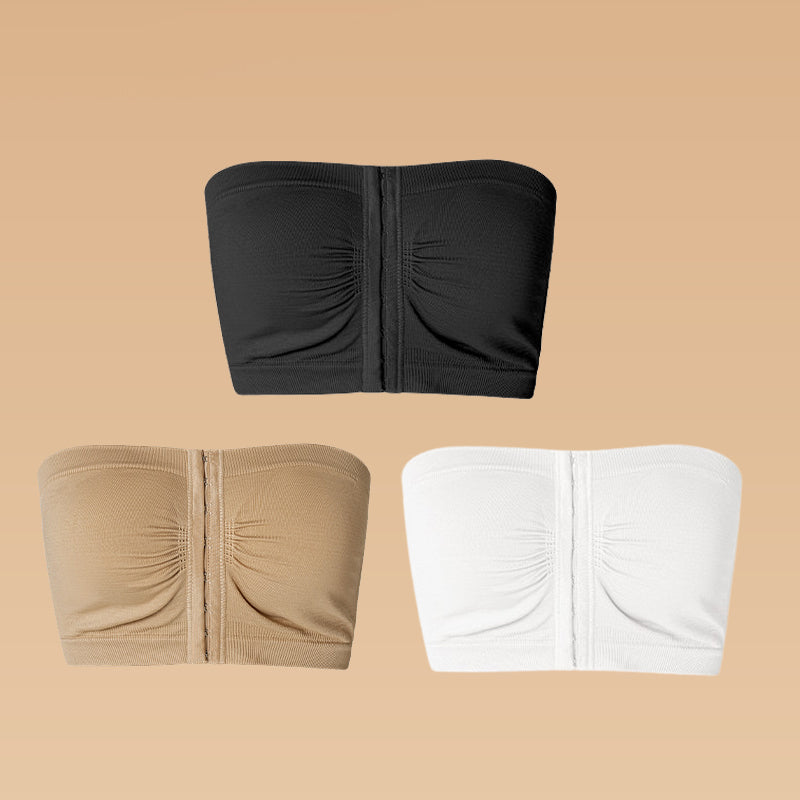 ⌛Koop 2, krijg 1 gratis💞Grote strapless bh met ademende sluiting aan de voorkant