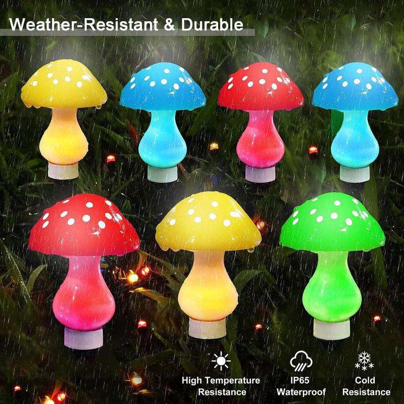 🍄☀️ Zonne-paddestoelverlichting– Verlicht uw tuin met fantasie en magie!✨