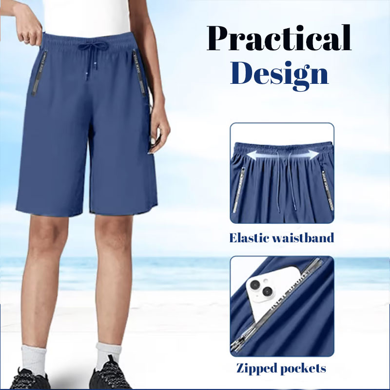 ⌛De speciale aanbieding van deze week🧊Houdt je de hele zomer koel❄️🩳Sneldrogende stretchshort van ijszijd
