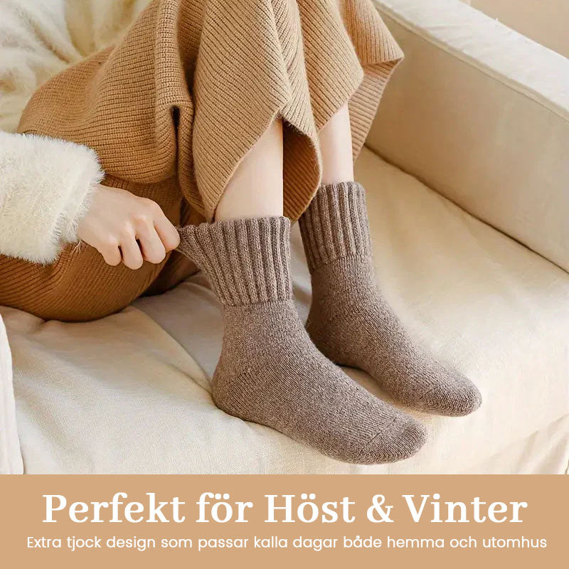 🌟Koop 1, krijg er 4 gratis🧦 Warme wollen sokken tot halverwege de kuit – perfect voor herfst en winter