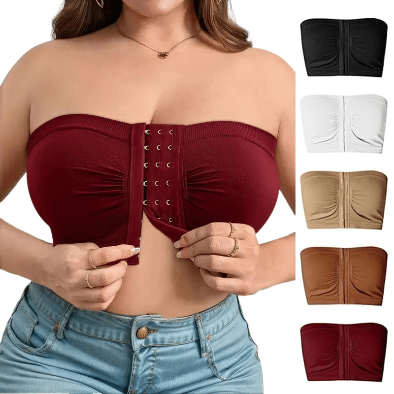 ⌛Koop 2, krijg 1 gratis💞Grote strapless bh met ademende sluiting aan de voorkant