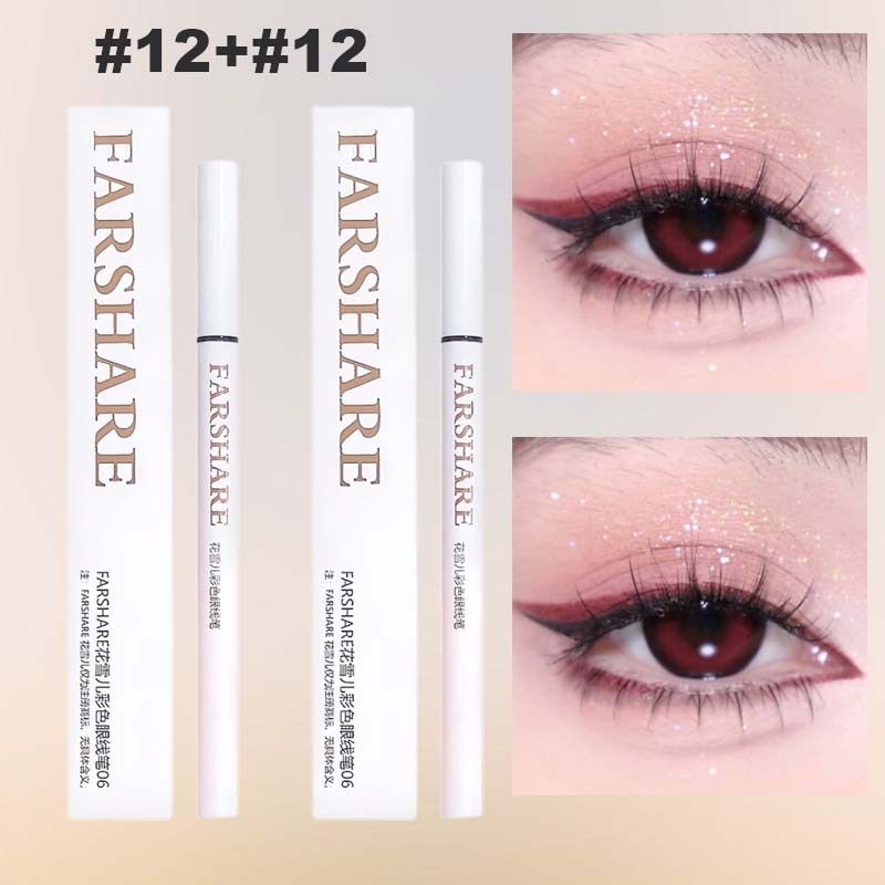 🔥Koop 1, krijg 1 gratis🌈Gekleurde eyelinerpen – Ultrafijne punt voor levendige, langdurige ooglooks