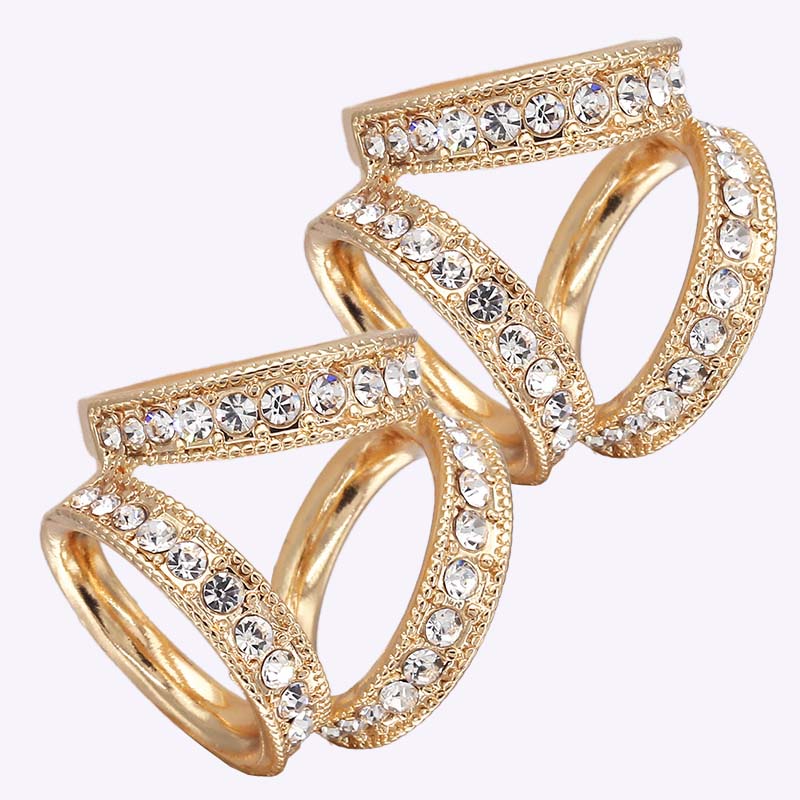 💫Koop 1 , Krijg 1 gratis✨Sjaalring met strass