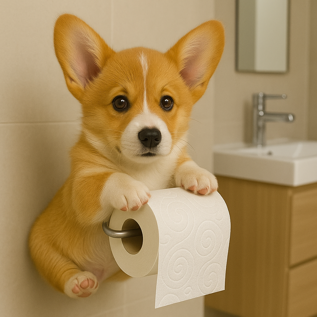 ⏳Beperkte tijd 60% korting⏳🧻Zachte papierhouder voor pupp🐕