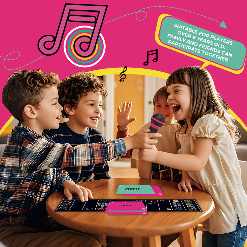 🎤 Het bordspel voor slechte zangers – zingen is niet belangrijk, grappig zijn is het allerbelangrijkste😂🎶
