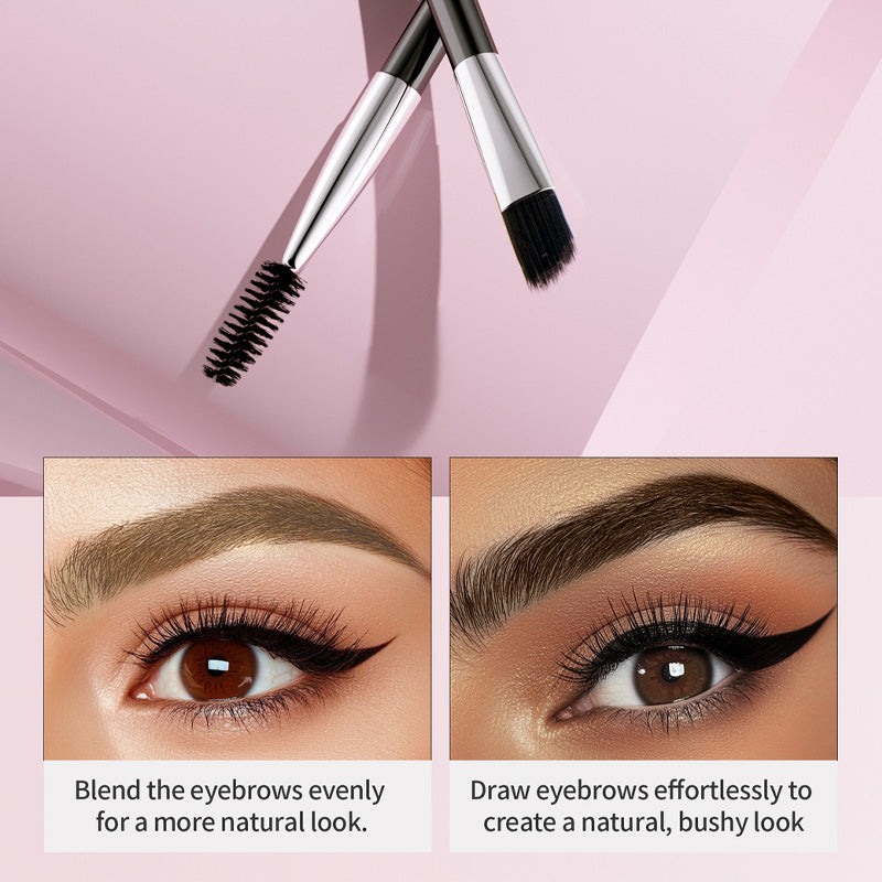 π Dubbelzijdig wenkbrauwpotlood β definieer je make-up nauwkeurig! β¨ Inclusief wimperborsteltj