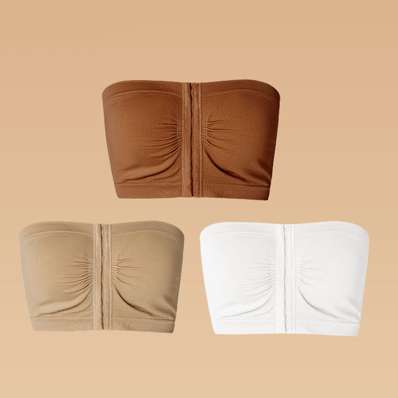 ⌛Koop 2, krijg 1 gratis💞Grote strapless bh met ademende sluiting aan de voorkant