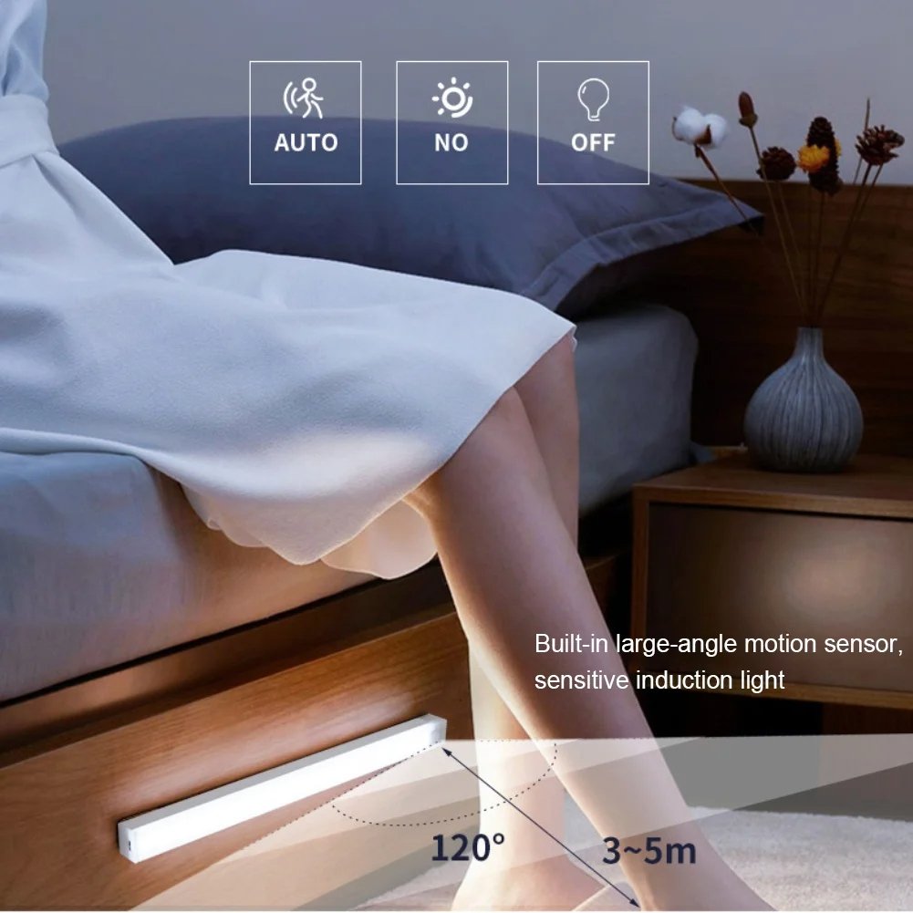 🔥Tijdelijk aanbod - oplaadbare LED-lamp, geen stoten nodig, slimme sensor, magnetisc