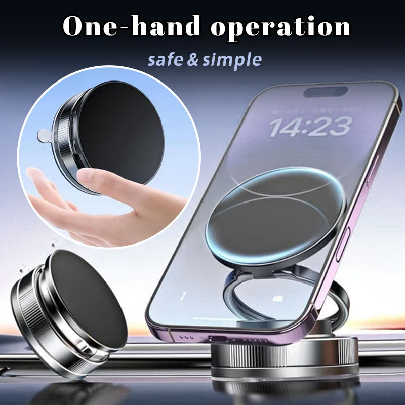 📱💫Magnetische mobiele telefoonhouder - Moeiteloos vasthouden, instelbare weergave!