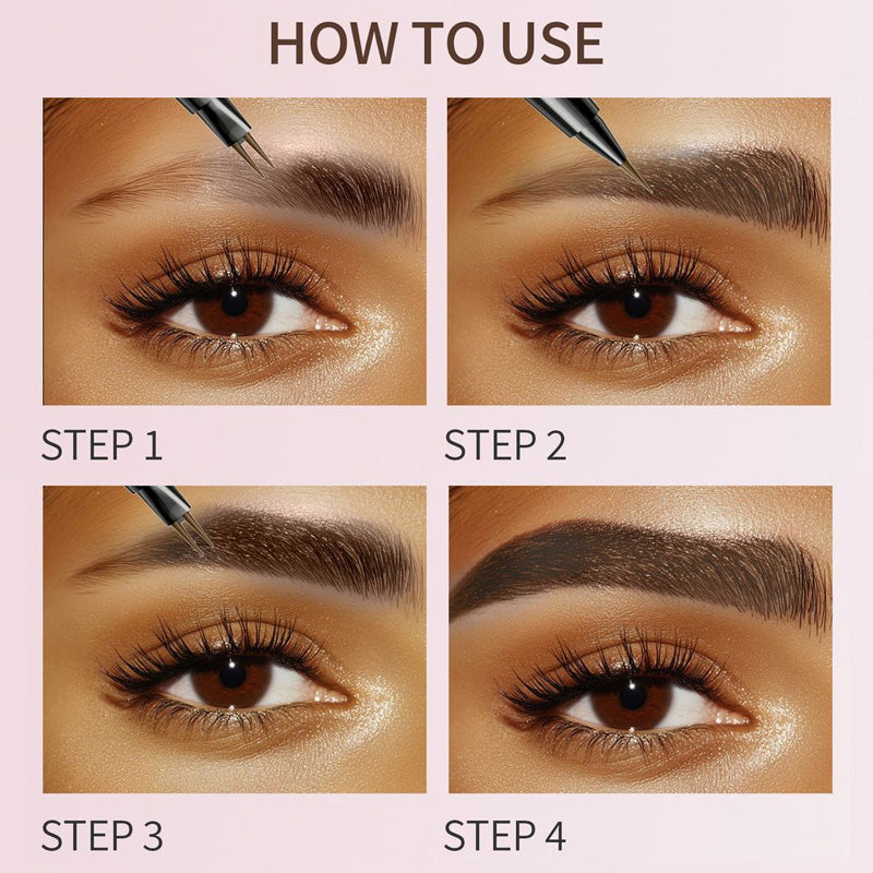 π Dubbelzijdig wenkbrauwpotlood β definieer je make-up nauwkeurig! β¨ Inclusief wimperborsteltj