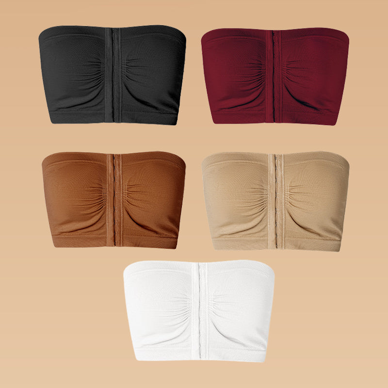 ⌛Koop 2, krijg 1 gratis💞Grote strapless bh met ademende sluiting aan de voorkant