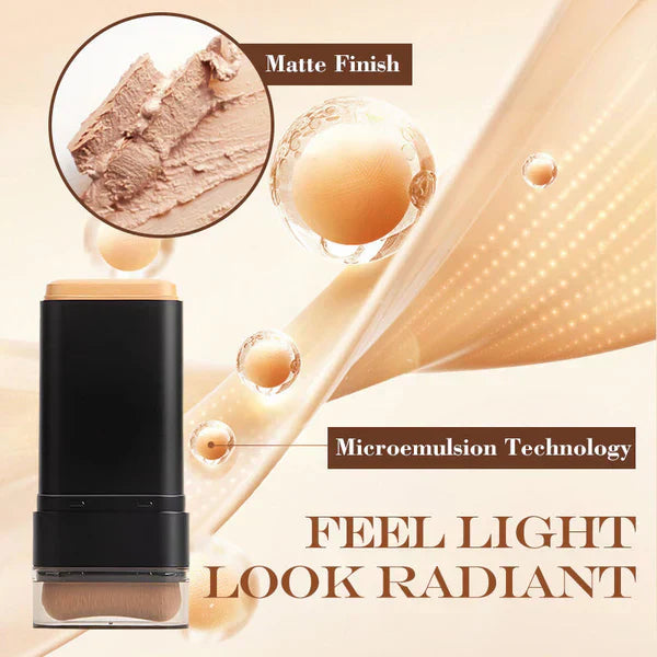 ⏳Koop 1, krijg 1 gratis🥰Hydraterende lichte foundationstick met kwas