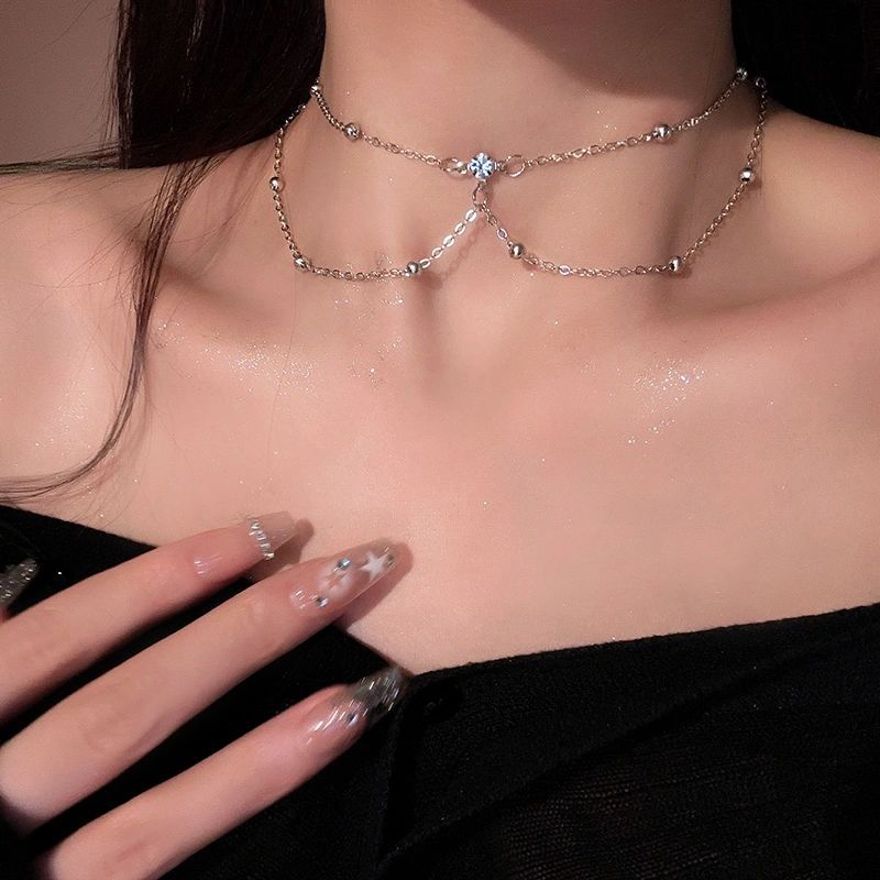💖✨Diamanten hanger kwast ketting borstkettin