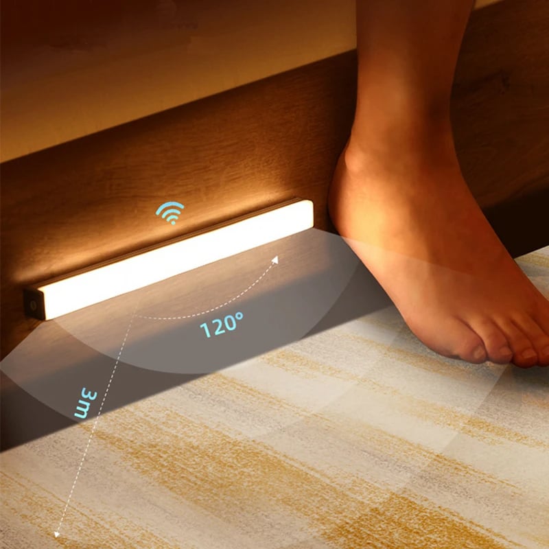 🔥Tijdelijk aanbod - oplaadbare LED-lamp, geen stoten nodig, slimme sensor, magnetisc