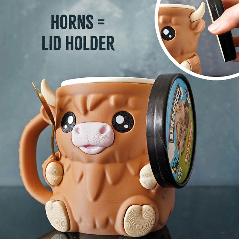 🐮 Schattige koeienkoelhouder — ‘Perfect voor het bewaren van suikerklontjes of andere drankaccessoires’ ❄️