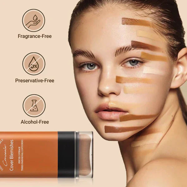 ⏳Koop 1, krijg 1 gratis🥰Hydraterende lichte foundationstick met kwas