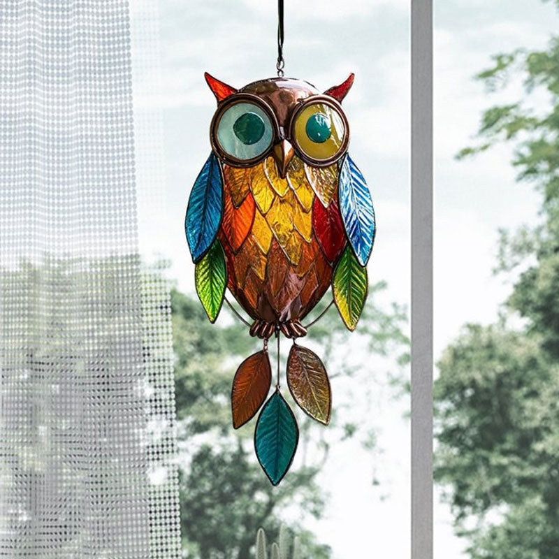 🌟 Kleurrijke uilendecoraties voor ramen en huizen 🦉