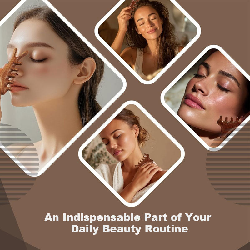 ⏳Koop 1, krijg 1 gratis💖Helpt je bloedvaten te ontlasten en je zenuwen te ontspannen✨🖐️4-in-1 massageka
