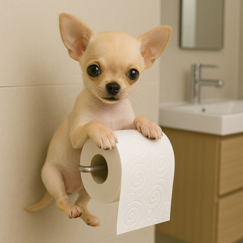⏳Beperkte tijd 60% korting⏳🧻Zachte papierhouder voor pupp🐕