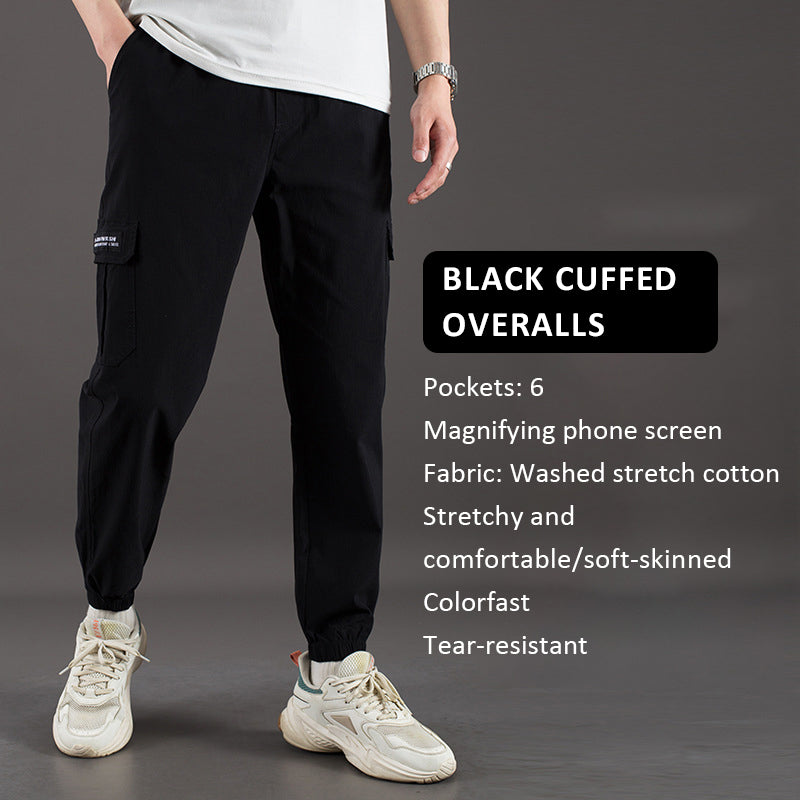 ๐ Voorjaar/Zomer Heren Stretch Cargo Broek ๐