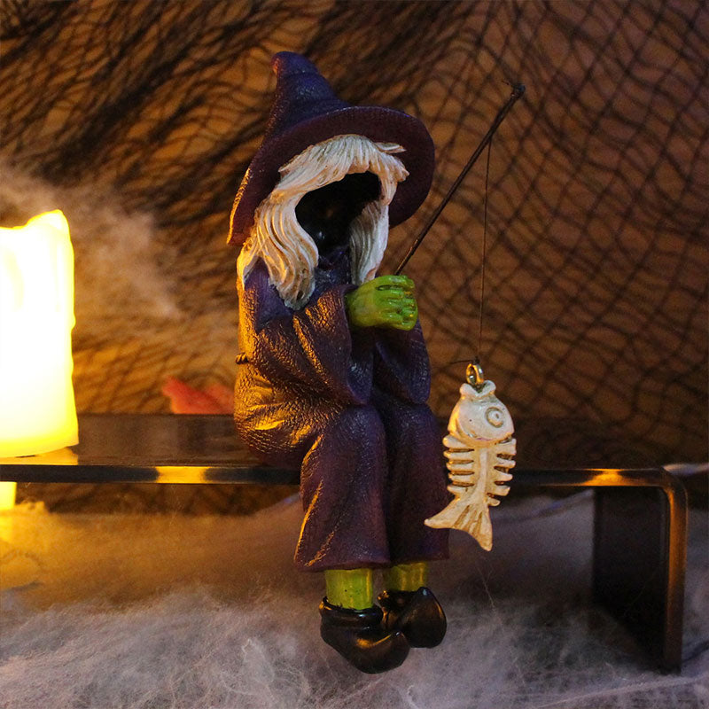 🧙♀️Voeg een vleugje magie toe aan je huis en bonsai🎣Vis Heks Decoratie
