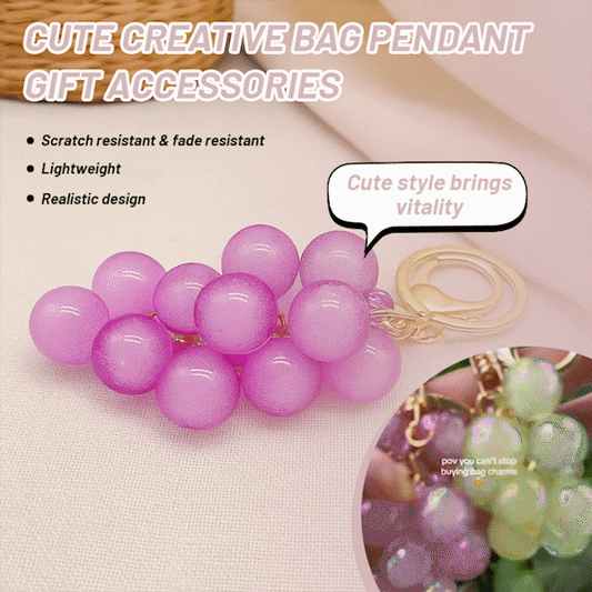 🍇 Leuke en stijlvolle tasbedeltjes voor elke dag! 🎒✨